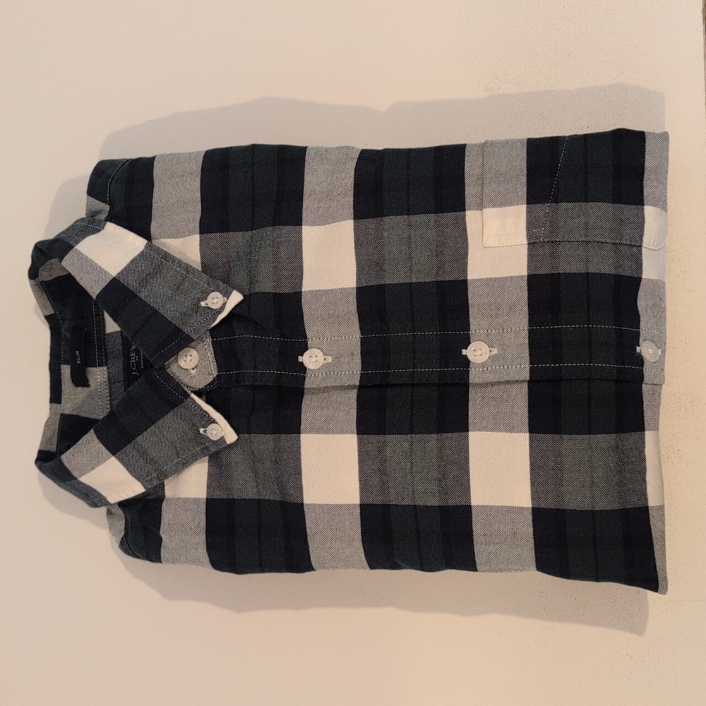 J. Crew Men's Medium Slim Fit Oxford Long Sleeve Button Down Shirt Style #C4283 - Picture 8 of 15